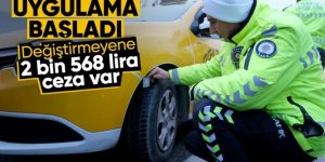 Zorunlu kış lastiği uygulaması 1 Aralık itibarıyla başladı