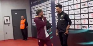Galatasaray'da Mertens'in polis memuruyla yaşadığı diyalog gündem oldu!