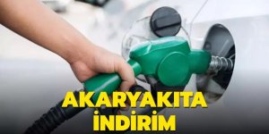 Akaryakıta indirim geldi!