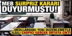 Milli Eğitim Bakanlığı son dakika kararıyla duyurmuştı! Çarpıcı gerçek ortaya çıktı