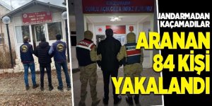 Erzurum'da Aranan 84 kişi yakalandı
