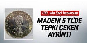 Madeni 5 liraların üzerindeki Atatürk görseli tartışma çıkardı