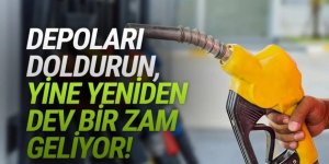 Benzinin ardından motorine de zam geliyor