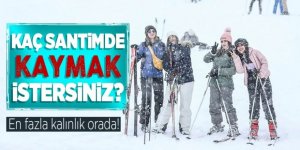 Palandöken'de kar kalınlığı 116 santimetreyi buldu: Kayak severler akın ediyor