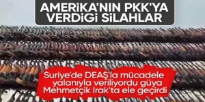 PKK'ya ait çok miktarda silah ve mühimmat ele geçirildi