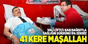 Vali Mustafa Çiftçi Karayazı’da Kan Bağışı Programına Katıldı