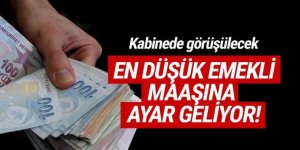 En düşük emekli maaşına ayar geliyor!