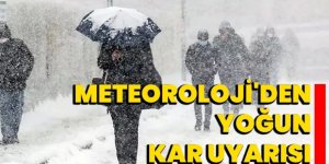 Doğu Anadolu için Meteorolojiden yoğun kar uyarısı