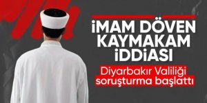 Diyarbakır'da kaymakamın imamı darbettiği iddiası