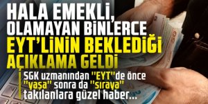 Emekliliği önce yaşa sonra sıraya takılanlara toplu ödeme müjdesi