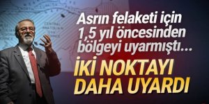 Prof. Dr. Naci Görür deprem riskli illeri açıkladı: Doğu Anadolu Fay hattı