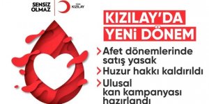 Kızılay'ın yeni dönem vizyonu: 'Ulusal kan kampanyası için çağrı'