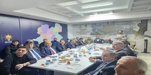 Erzurum'da Başkan adayları SKM toplantısında buluştu