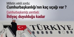 Cumhurbaşkanlığı'ndan ''Cumhurbaşkanlığı’nın kaç uçağı var'' sorusuna yanıt