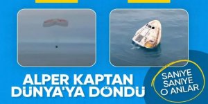 Alper Gezeravcı ve Ax-3 ekibi Dünya'ya döndü