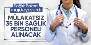 Bakan Koca: Yoğun bakım doluluğu normale döndü: 35 bin sağlık persuneli alınacak