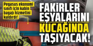 Fakirler eşyalarını kucağında taşıyacak