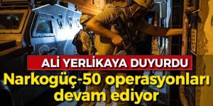 "NARKOGÜÇ-50” Operasyonu'nda Yakalanan 1663 Şüpheliden 167'si Tutuklandı