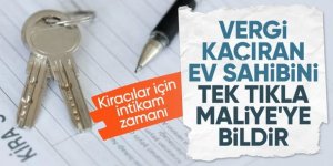 Kira gelirini beyan etmeyen mal sahibini kiracı beyanları ele verecek