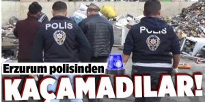 Erzurum polisinden göçmen operasyonu: 31 göçmen, 3 tacir yakalandı