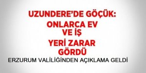 Uzundere'de göçük: Erzurum Valiliğinden açıklama geldi!