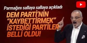 DEM Parti ''kaybettirmek istediği'' partiyi açıkladı