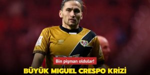 Büyük Miguel Crespo krizi! Bin pişman oldular...