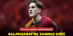 Galatasaray'da Nicolo Zaniolo krizi!
