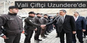 Vali Çiftçi Uzundere'de