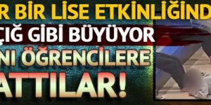 Lisede mide bulandıran görüntüler: Ayaklarına fındık ezmesi sürüp yalattılar...