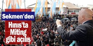AK Parti Hınıs Seçim Koordinasyon Merkezi’nin açılışını yaptı
