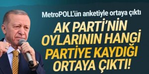 AK Parti'nin oylarının hangi partiye gittiği belli oldu