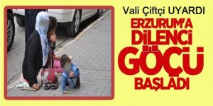 Erzurum Valisi Çiftçi: 'Dilencilere fırsat vermeyeceğiz'