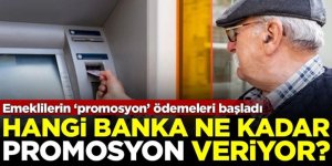 Emeklilerin promosyon ödemeleri başladı