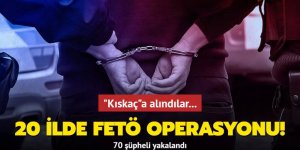 "Kıskaç"a alındılar! Erzurum ve 19 ilde FETÖ operasyonu: 70 şüpheli yakalandı