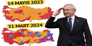 Türkiye haritası kırmızıya döndü