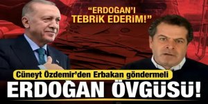Cüneyt Özdemir'den Erbakan göndermeli Erdoğan övgüsü: Ben Erdoğan'ı tebrik ederim...