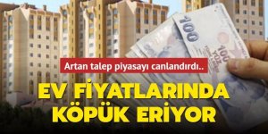 Ev fiyatlarında köpük eriyor