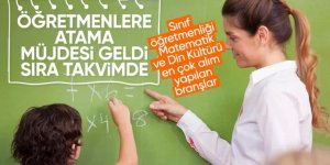 Öğretmenlere atama müjdesi