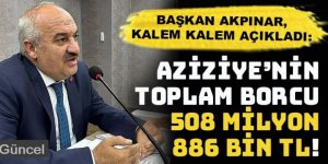 Ak Parti'den YRP'ye geçen Aziziye Belediyesi'nin borcu açıklandı