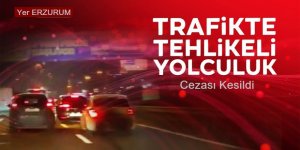 Erzurum Polisi gereğini yaptı!