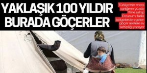 Erzurum'da göçerlere sıkı takip