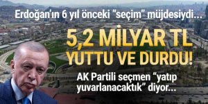 AK Parti'nin seçim vaadiydi, 39'u birden durduruldu