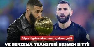 Ve Karim Benzema transferi resmen bitti!