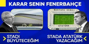 Aziz Yıldırım ve Ali Koç'un stadyum vaatleri