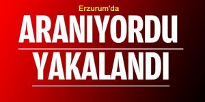 Erzurum'da aranıyordu:  Eşini silahla yaralayan zanlı yakalandı