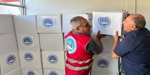 300 aileye gıda yardımı yaptılar