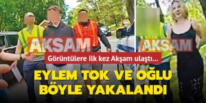 Eylem Tok ve oğlunun Boston'da gözaltına alındığı görüntüleri ortaya çıktı