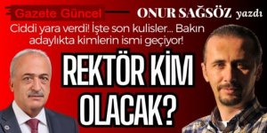 Çomaklı sonrası, Rektör kim olacak?