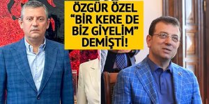 'Winner ceketi' bu kez Ekrem İmamoğlu giydi
